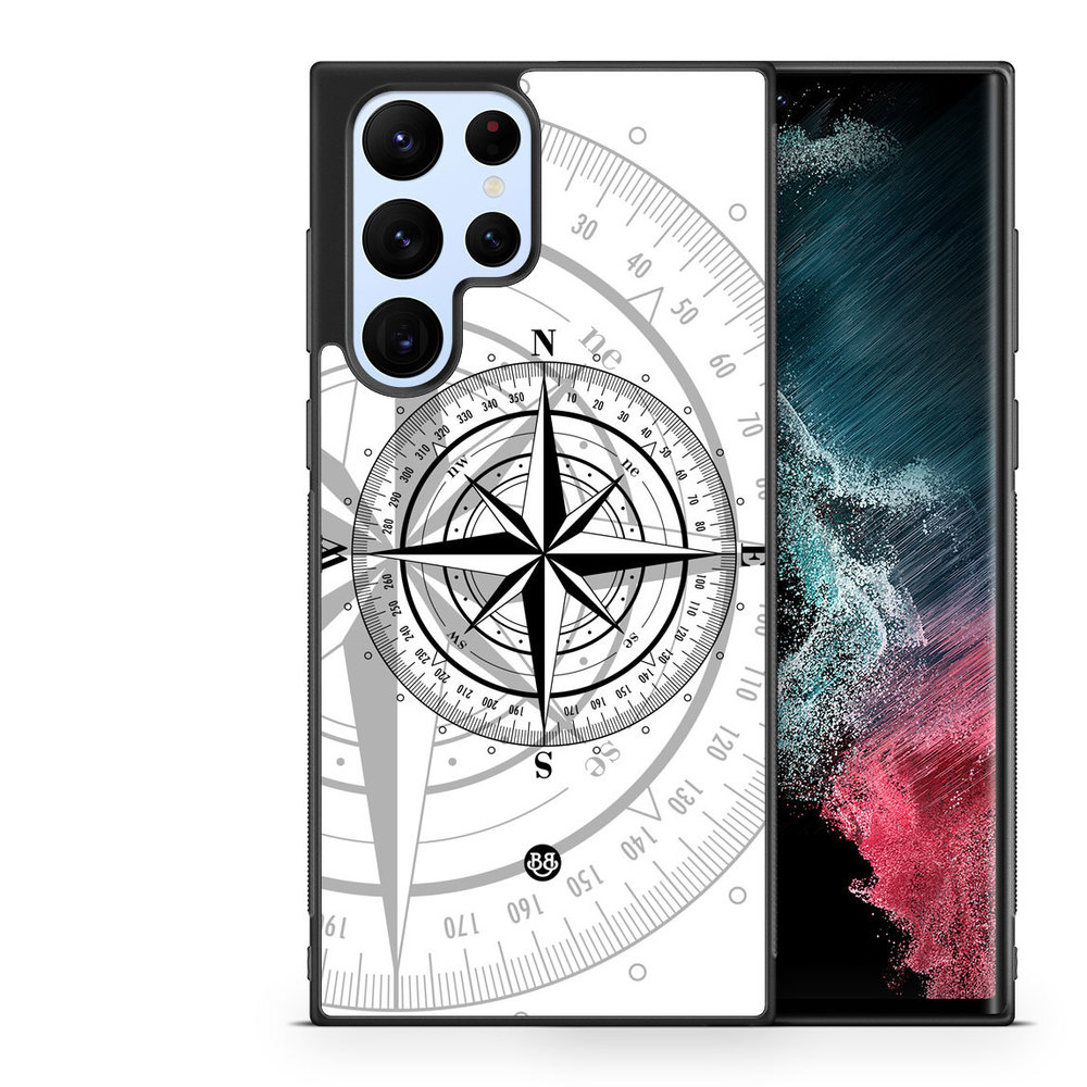 Samsung Galaxy S22 Ultra 5G Case - Compass White