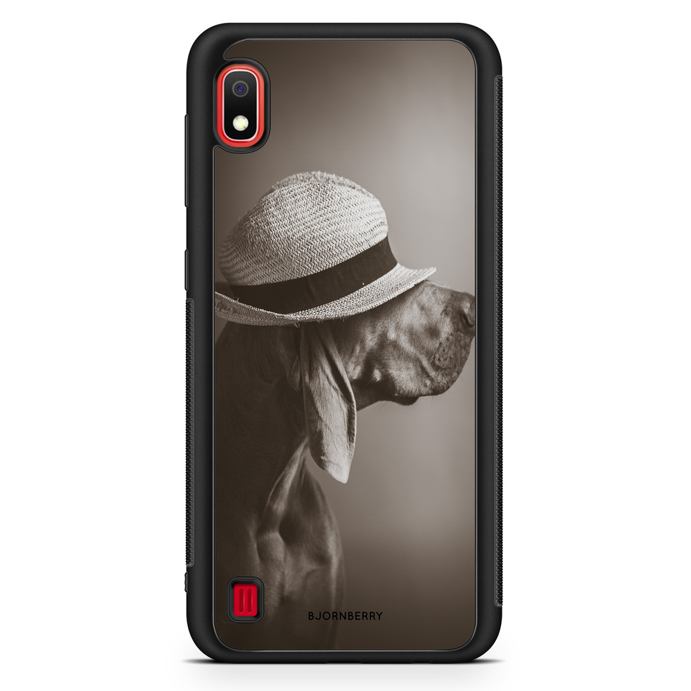 Samsung Galaxy A10 Case - Dog With Hat