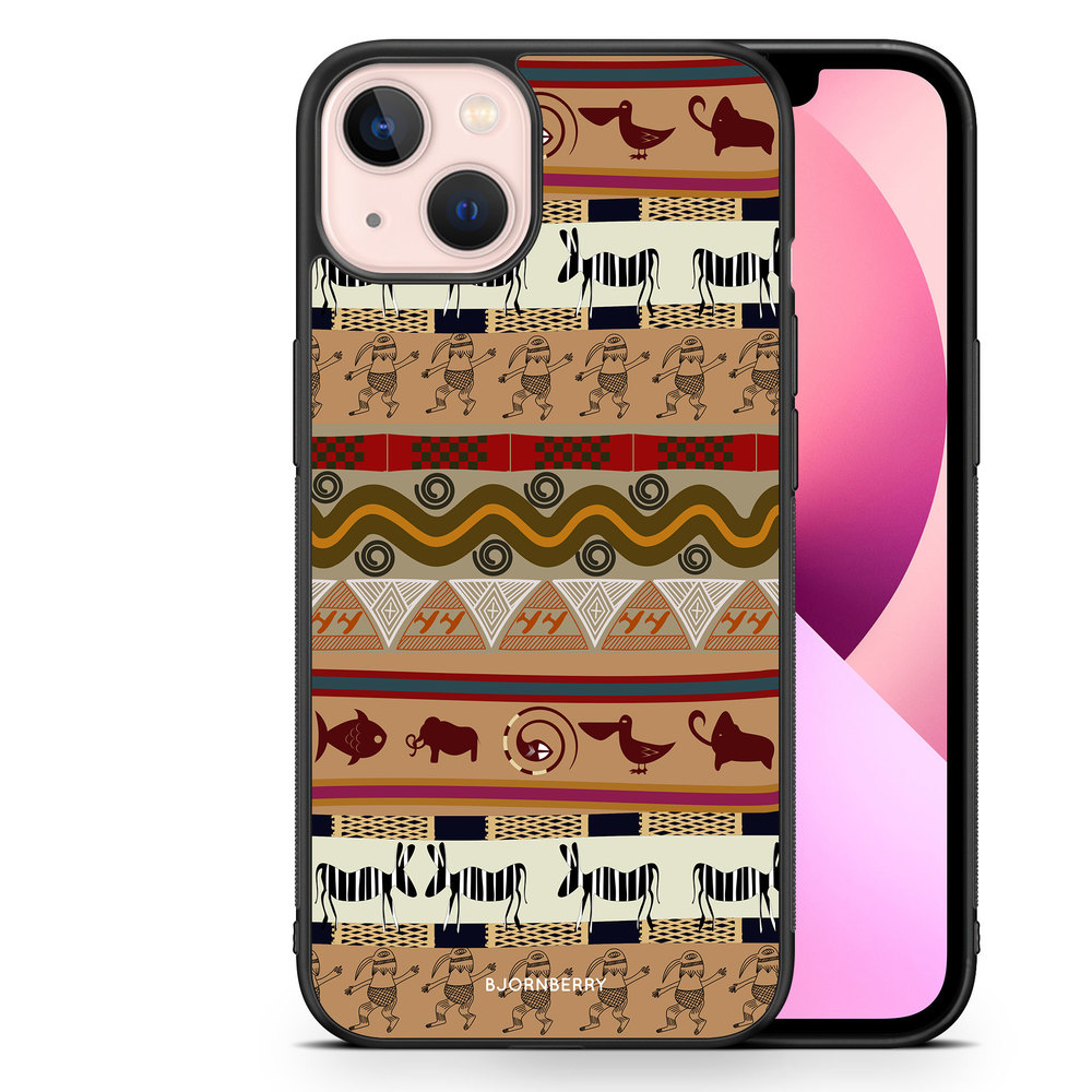 iPhone 13 Case - Animal Aztec