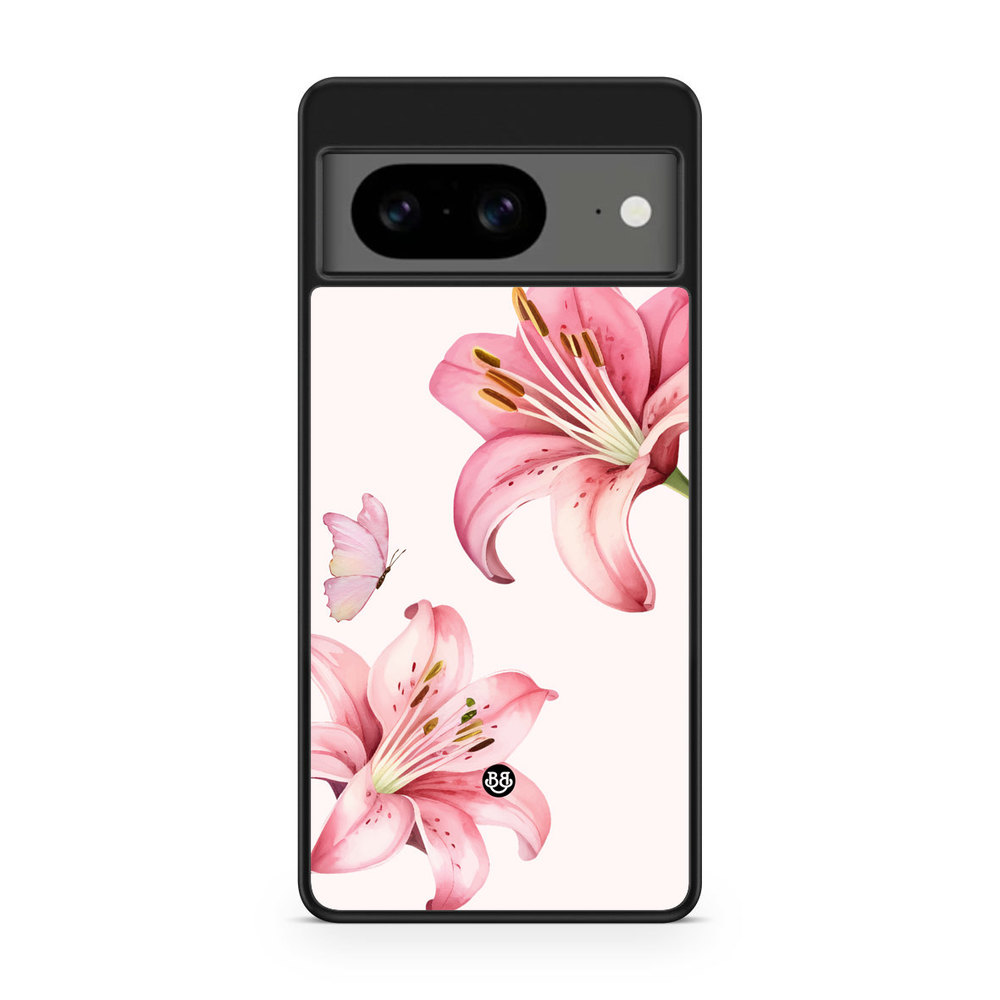 Google Pixel 8 Case - WILD BLOOM - Pink Lily