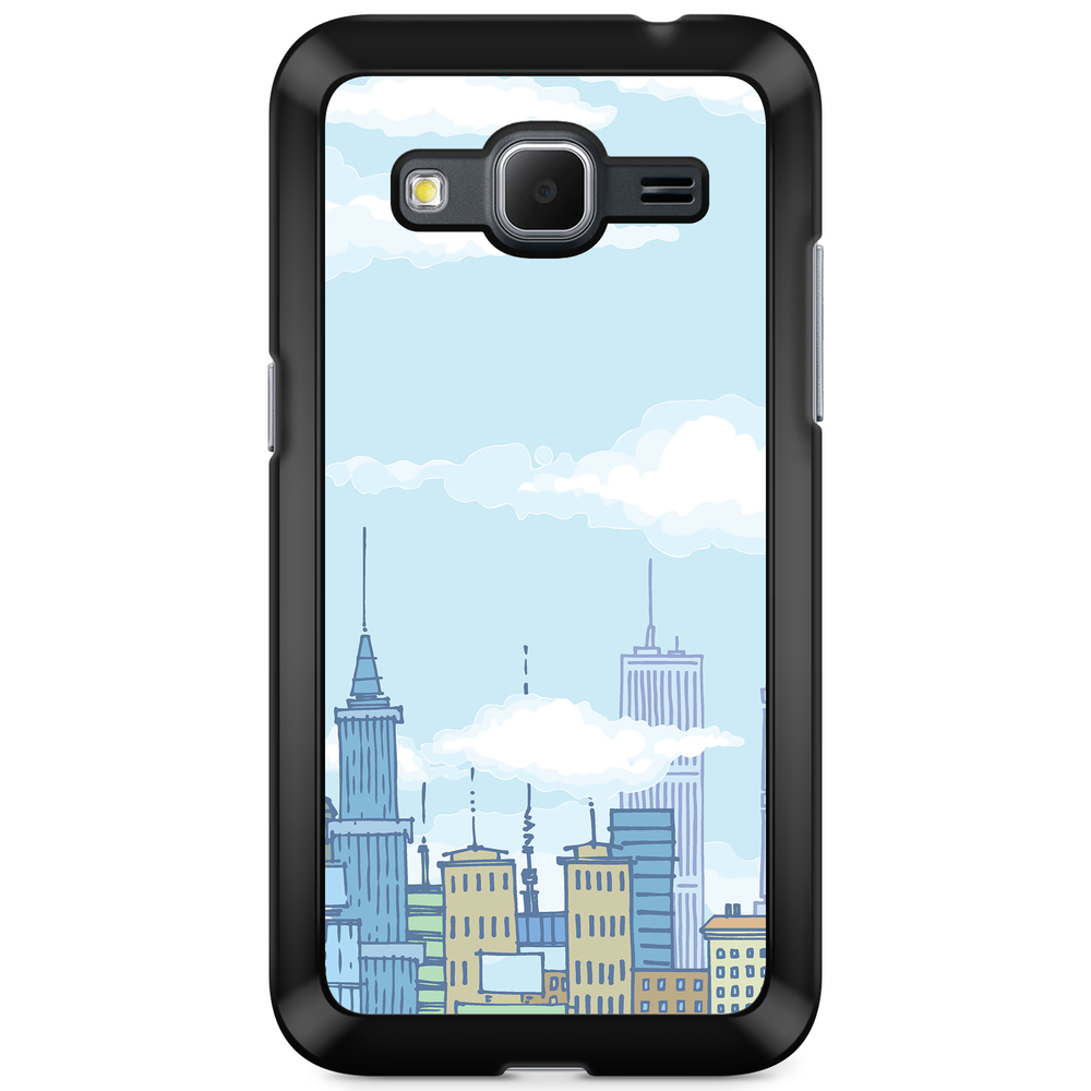 Samsung Galaxy Core Prime Case - Cartoon Skyline