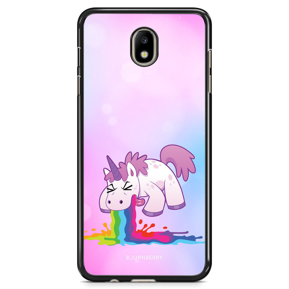 Samsung Galaxy J7 (2017) Case - Puking Unicorn