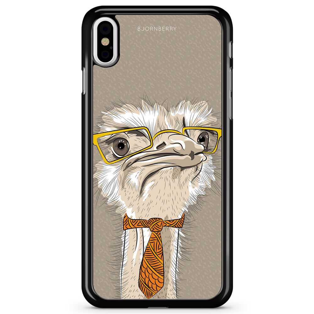 iPhone X / XS Case - Hipster Ostrich