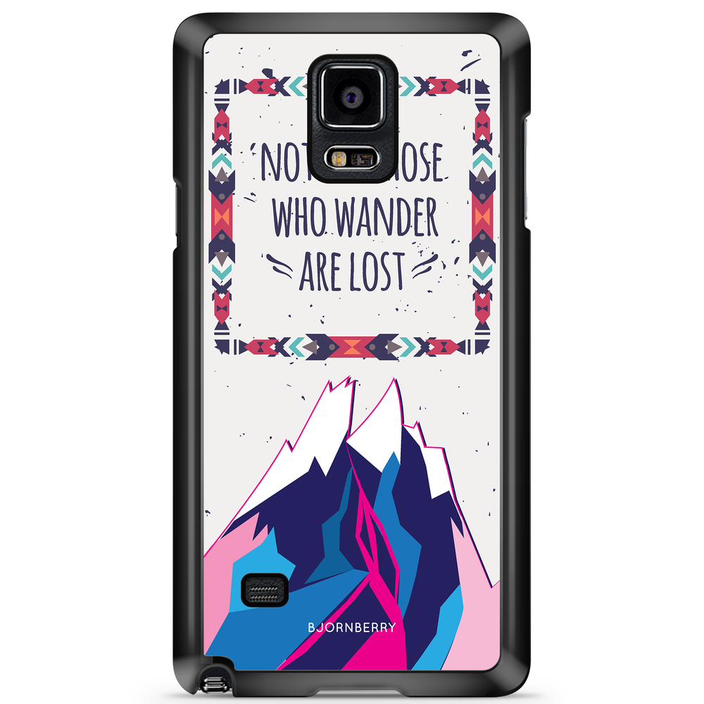 Samsung Galaxy Note 4 Case - Wander Quote