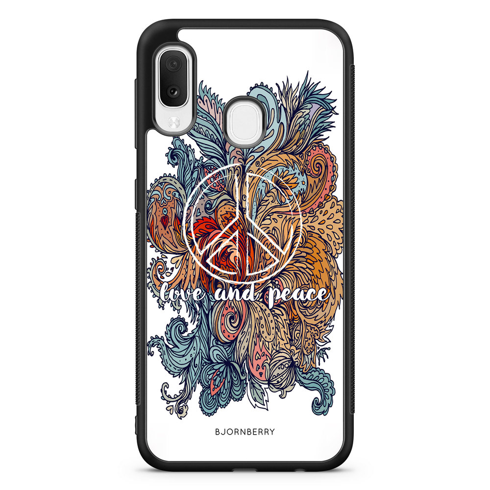 Samsung Galaxy A20e Case - Love and Peace