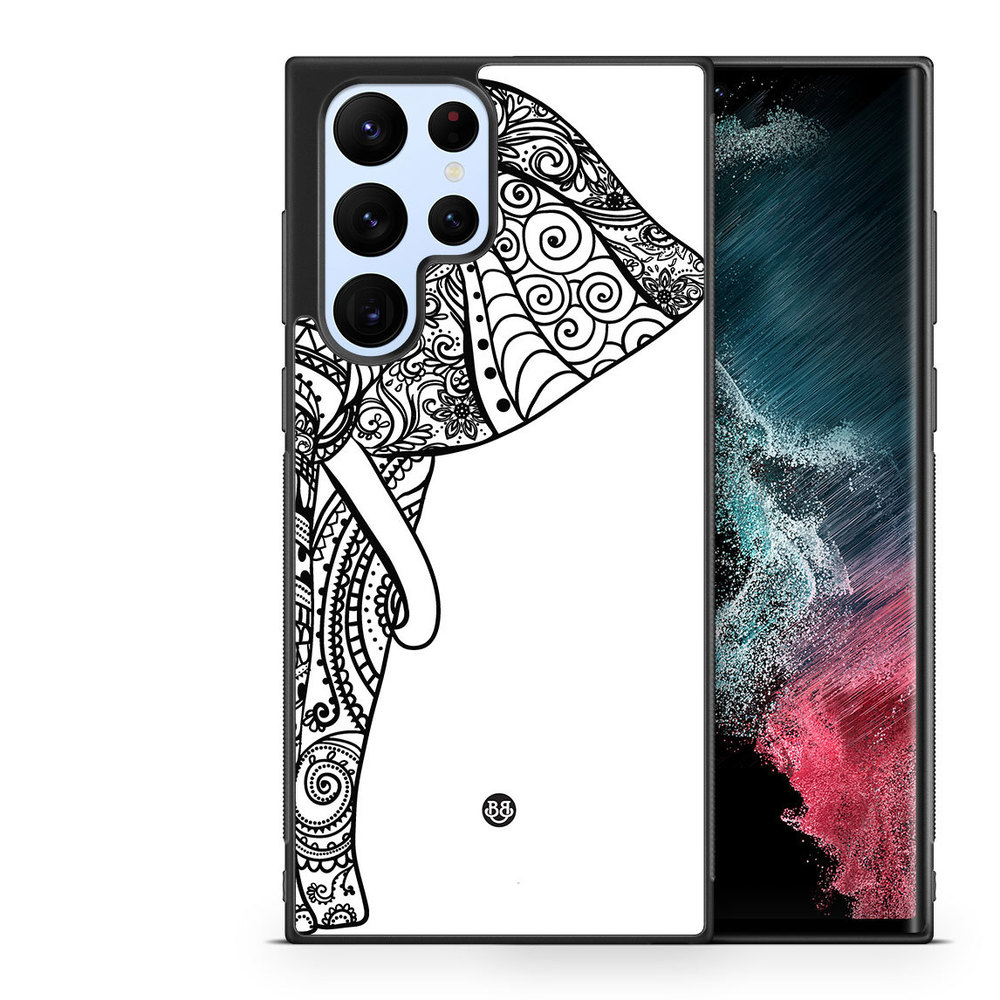 Samsung Galaxy S22 Ultra 5G Case - Mandala Elephant