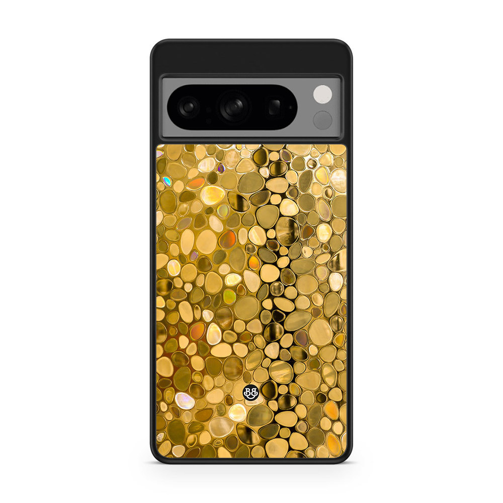 Google Pixel 8 Pro Case - Stained Glass Gold