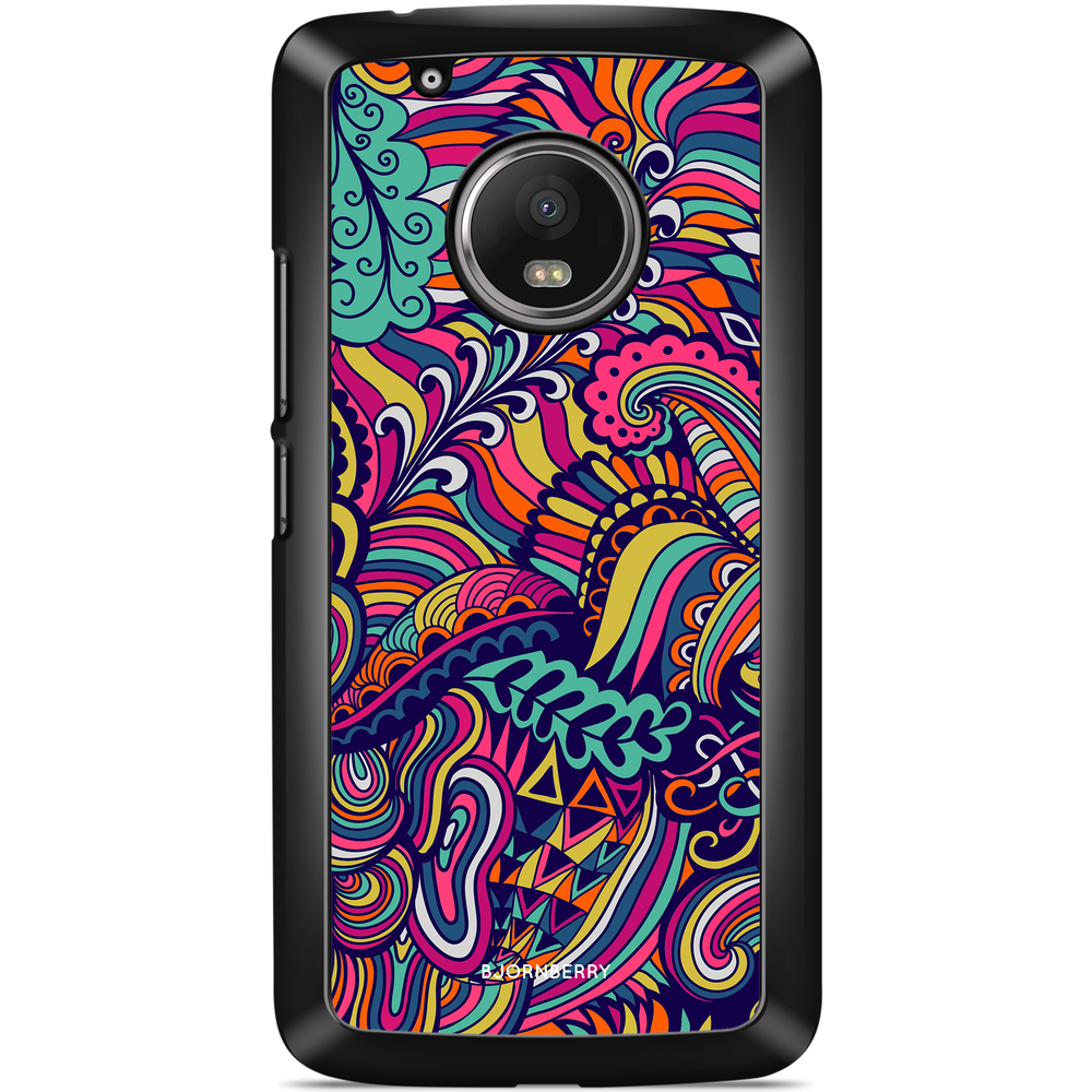 Moto G5 Plus Case - Abstract Floral
