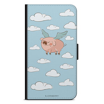 Motorola Moto G50 Wallet Case- Flying Pig