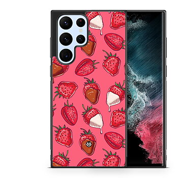 Samsung Galaxy S22 Ultra 5G Case - Strawberry Chocolate
