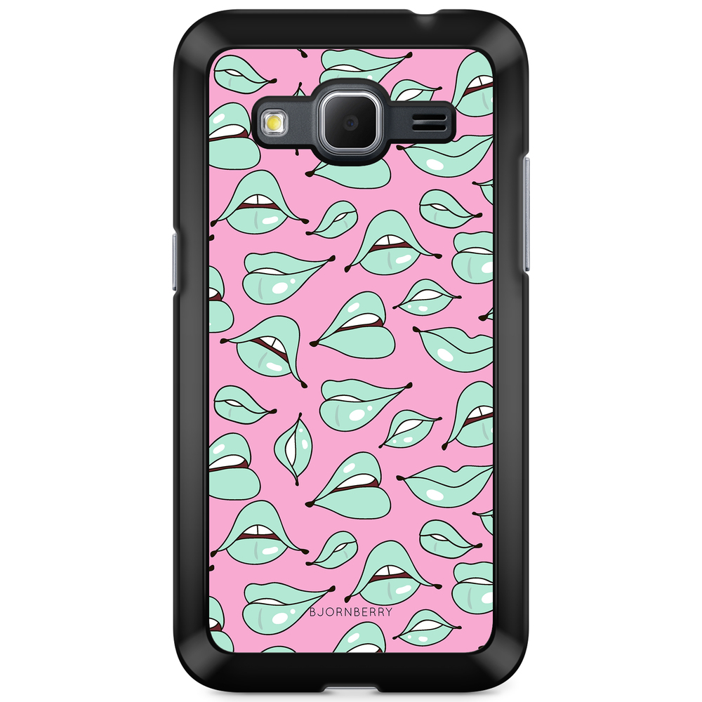Samsung Galaxy Core Prime Case - Green Lips