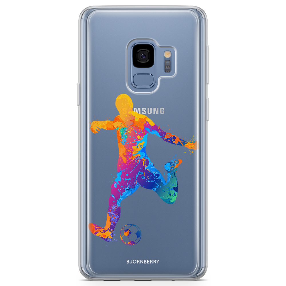 Samsung Galaxy S9 Fashion Skal - Fotboll