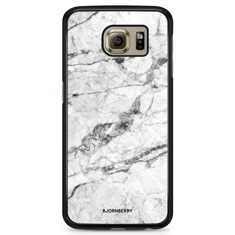 Samsung Galaxy S6 Case - White Marble