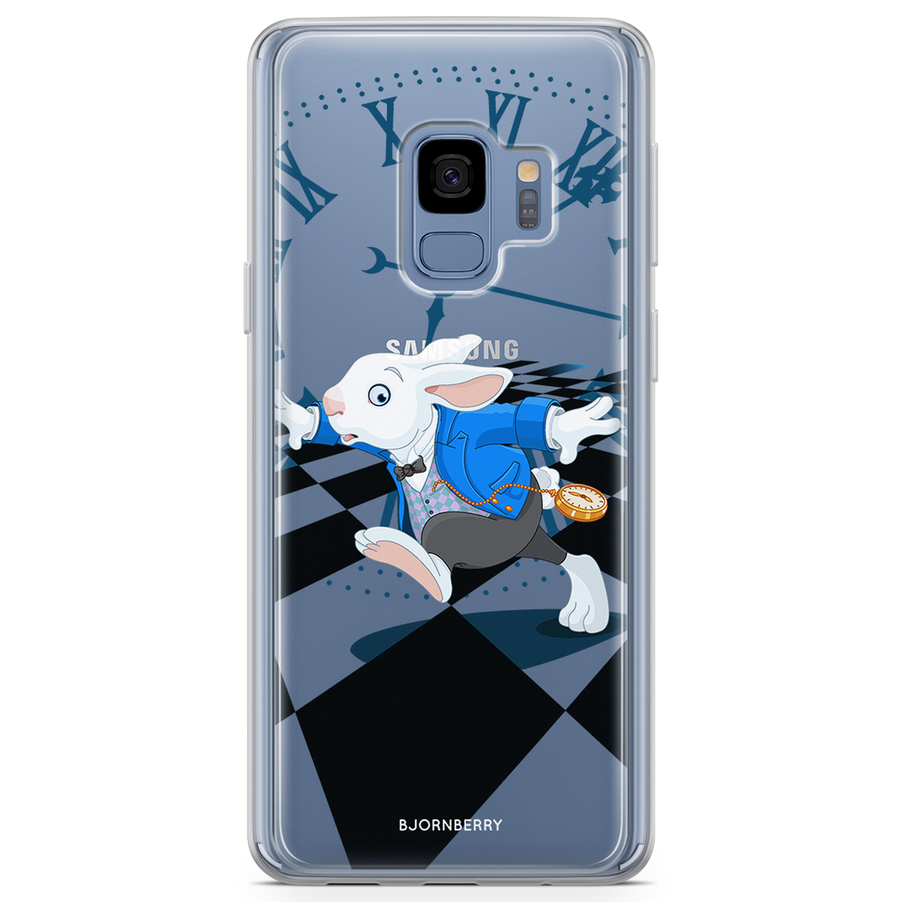 Samsung Galaxy S9 Fashion Case - White Rabbit