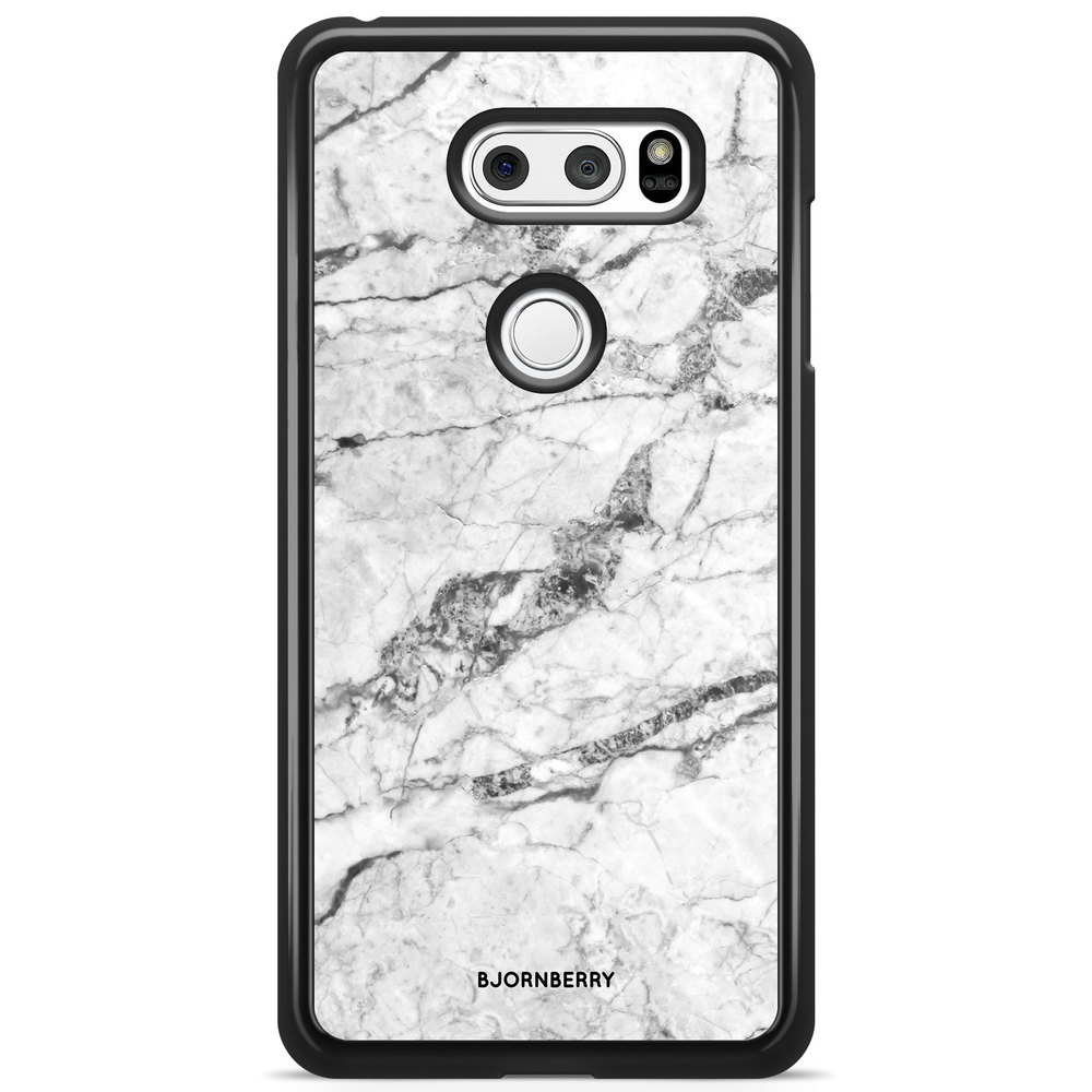 LG V30 Case - White Marble