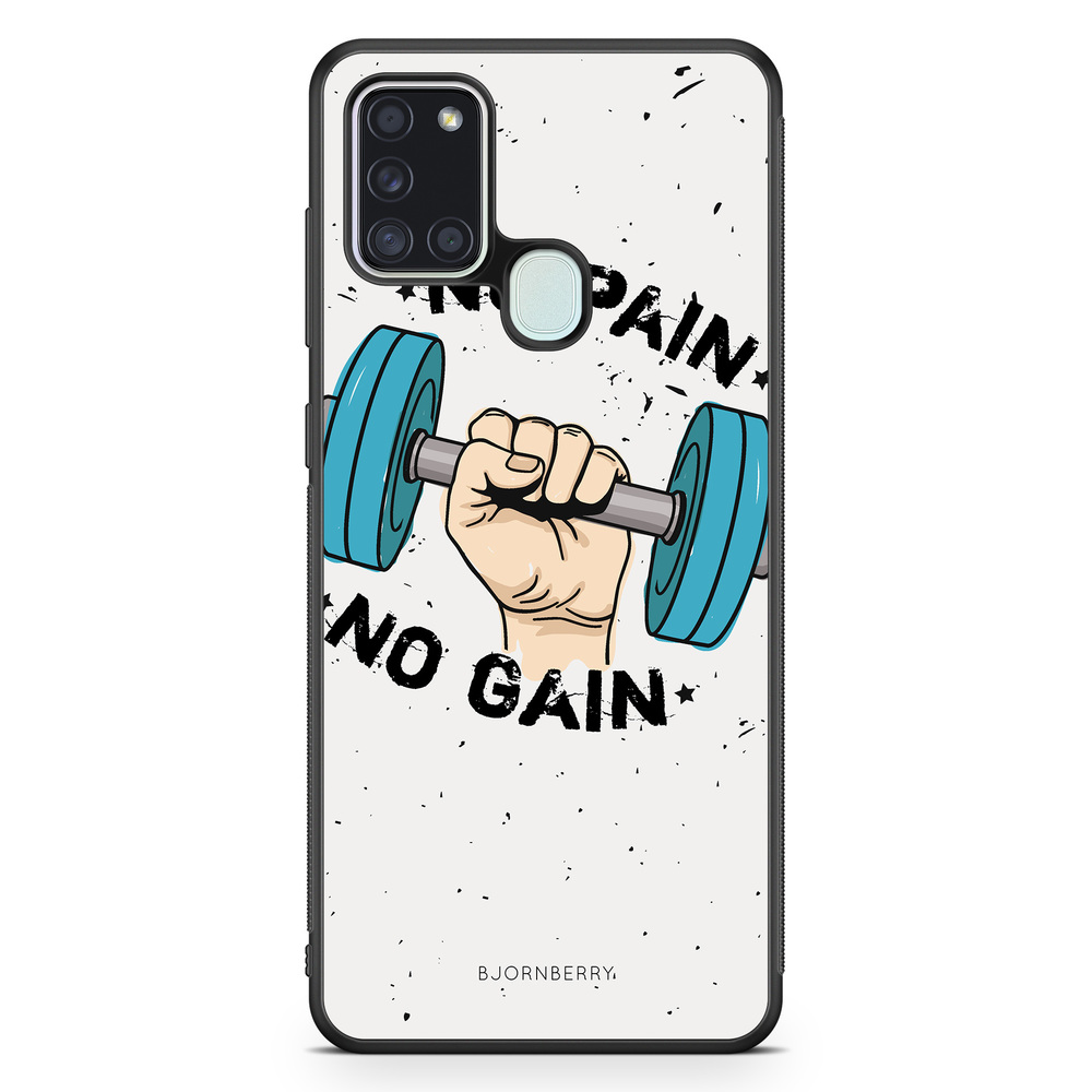 Samsung Galaxy A21s Case - No Pain No Gain
