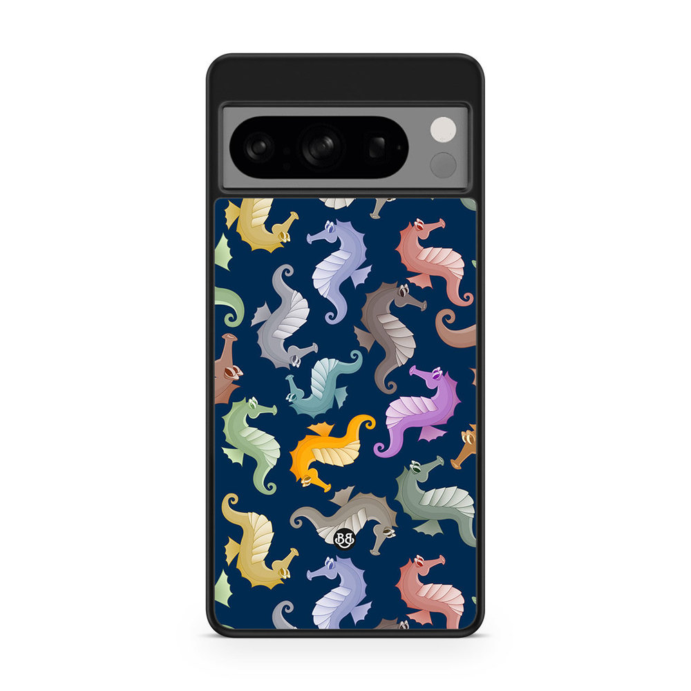 Google Pixel 8 Pro Case - Cartoon Sea-Horse