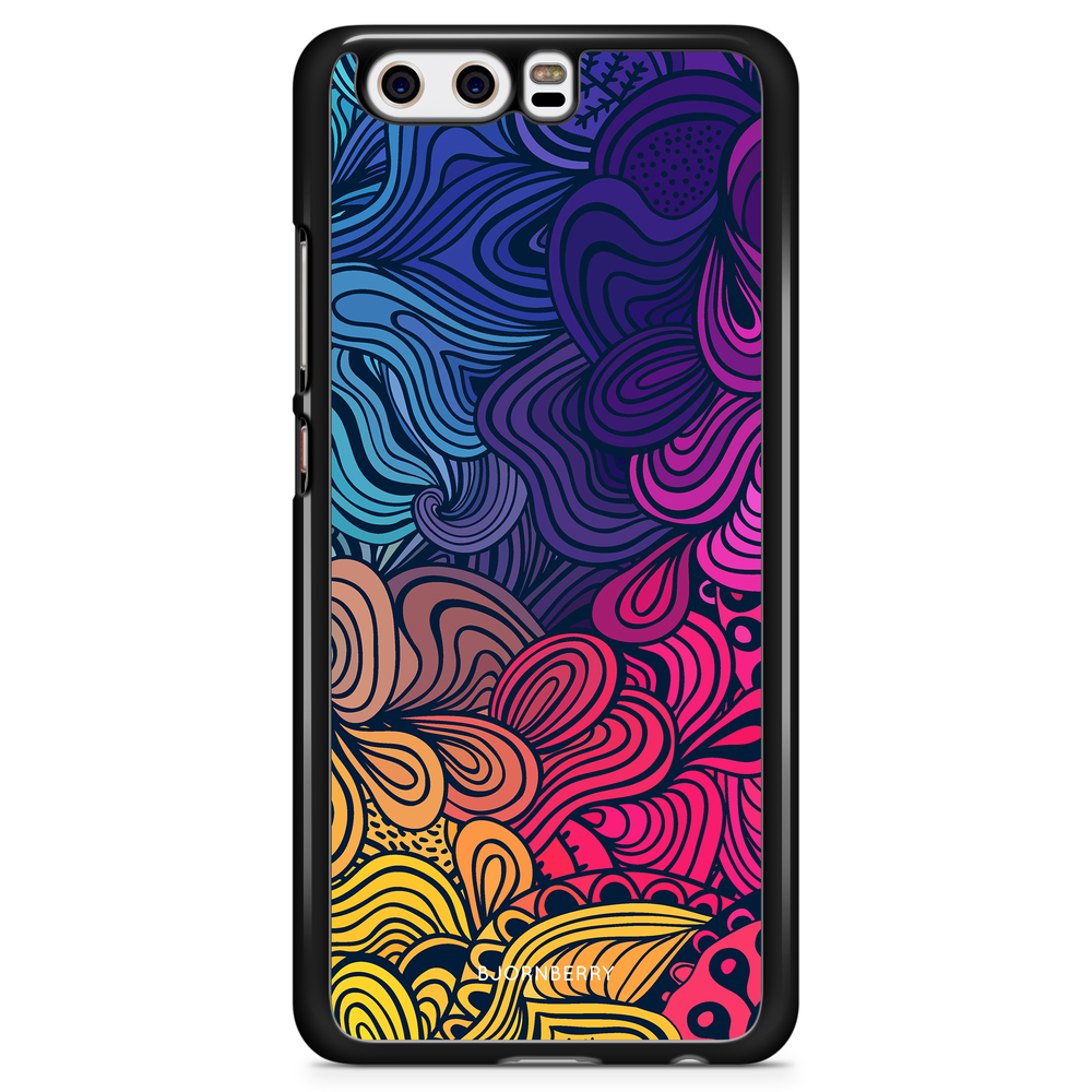 Huawei P10 Case - Retro Flowers