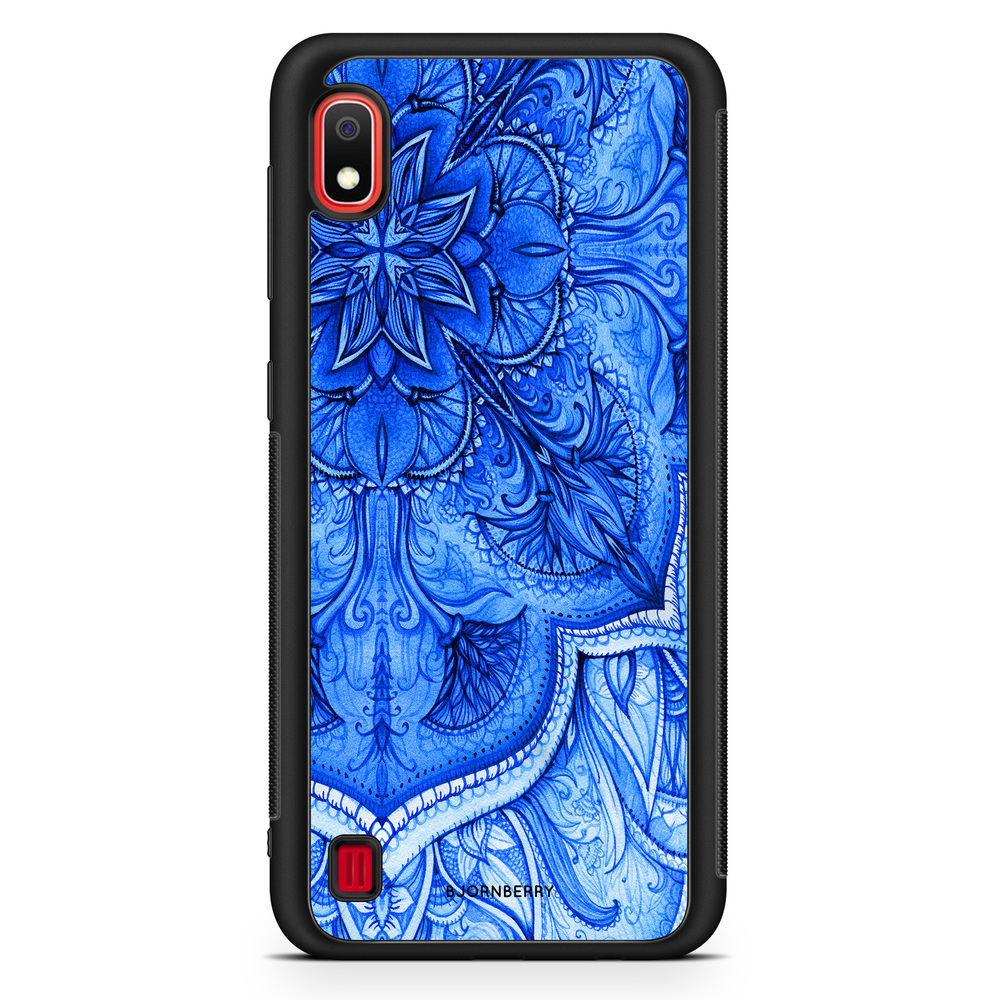 Samsung Galaxy A10 Case - Blue Vintage