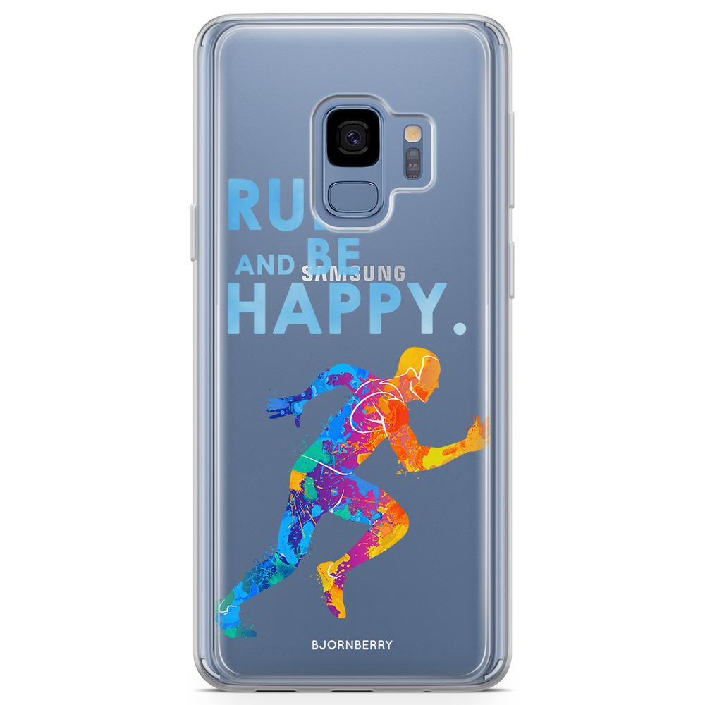 Samsung Galaxy S9 Fashion Case - Run And Be Happy