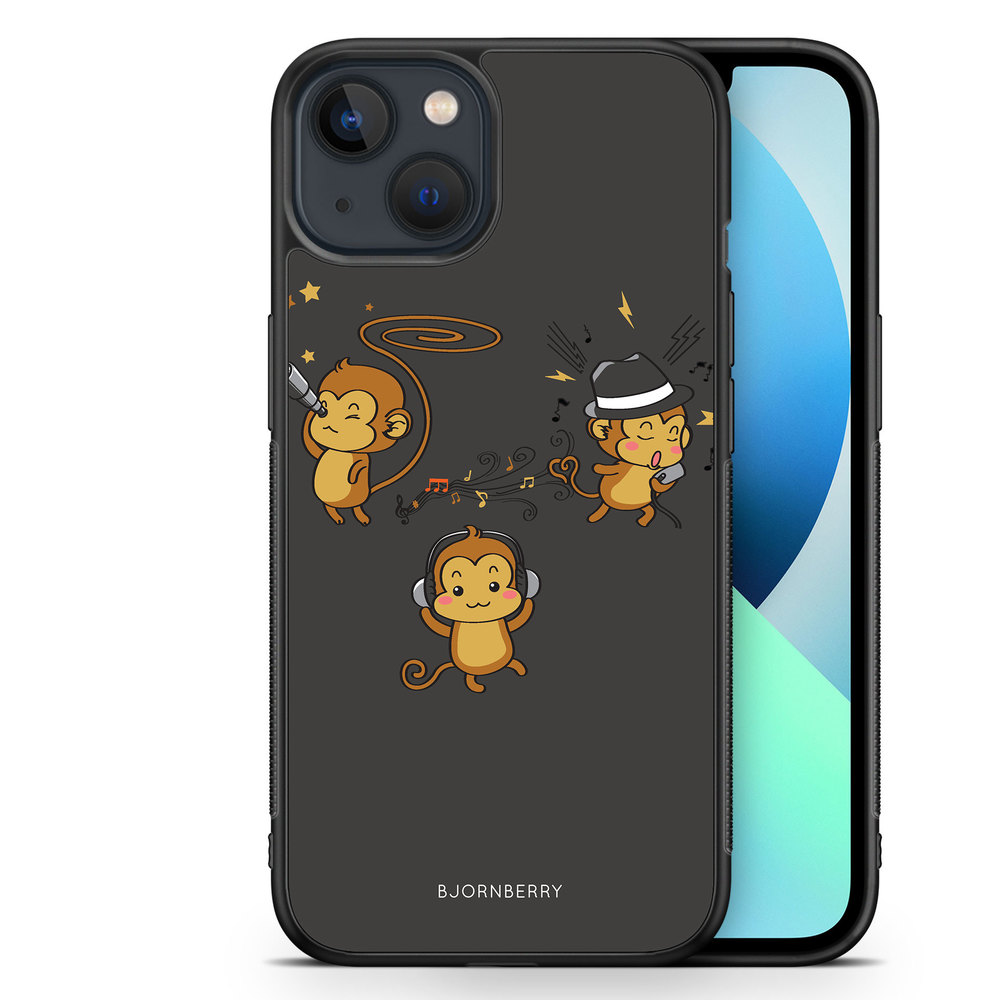 iPhone 13 Mini Case - Three Monkeys