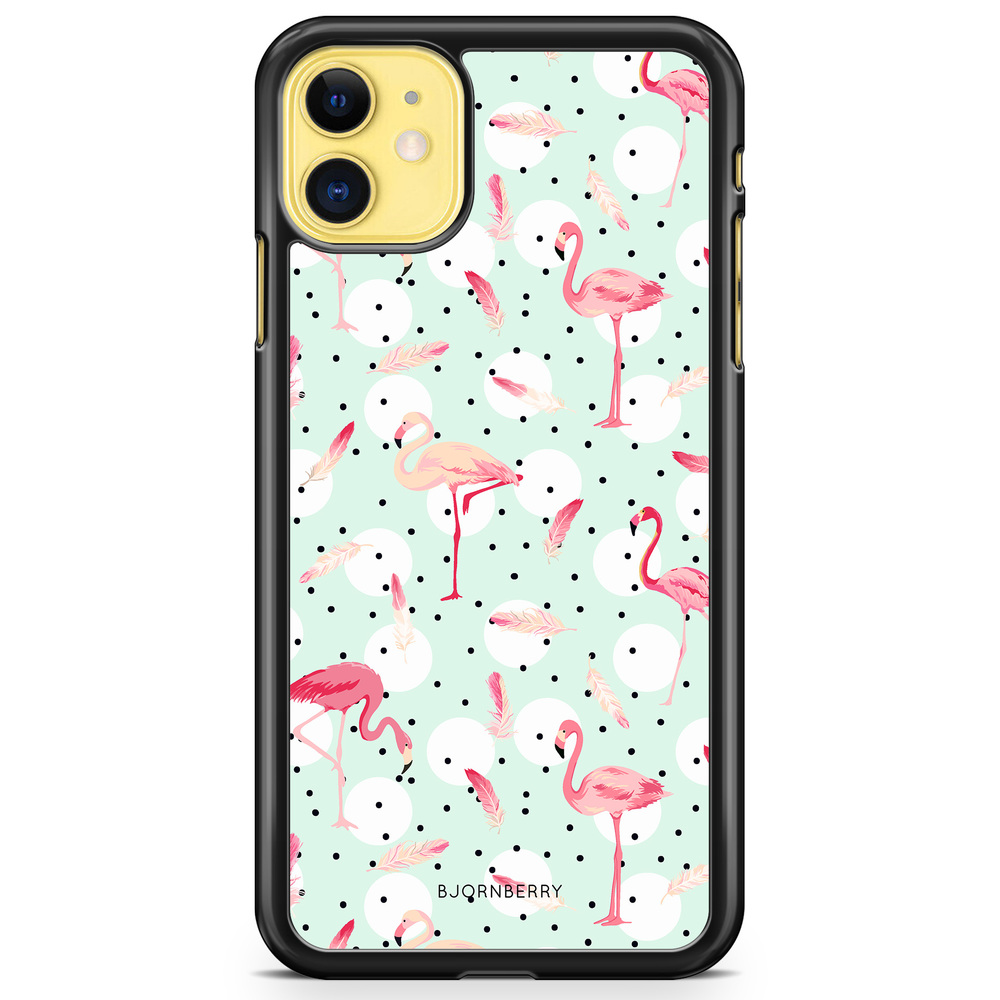 iPhone 11 Case - Flamingos