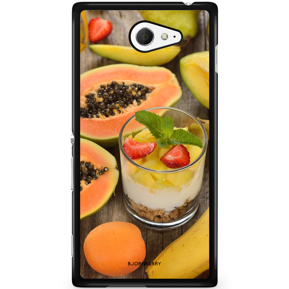 Sony Xperia M2 Aqua Case - Tropical Fruit