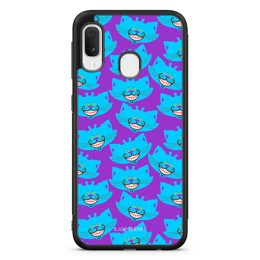 Samsung Galaxy A20e Case - Blue Cats