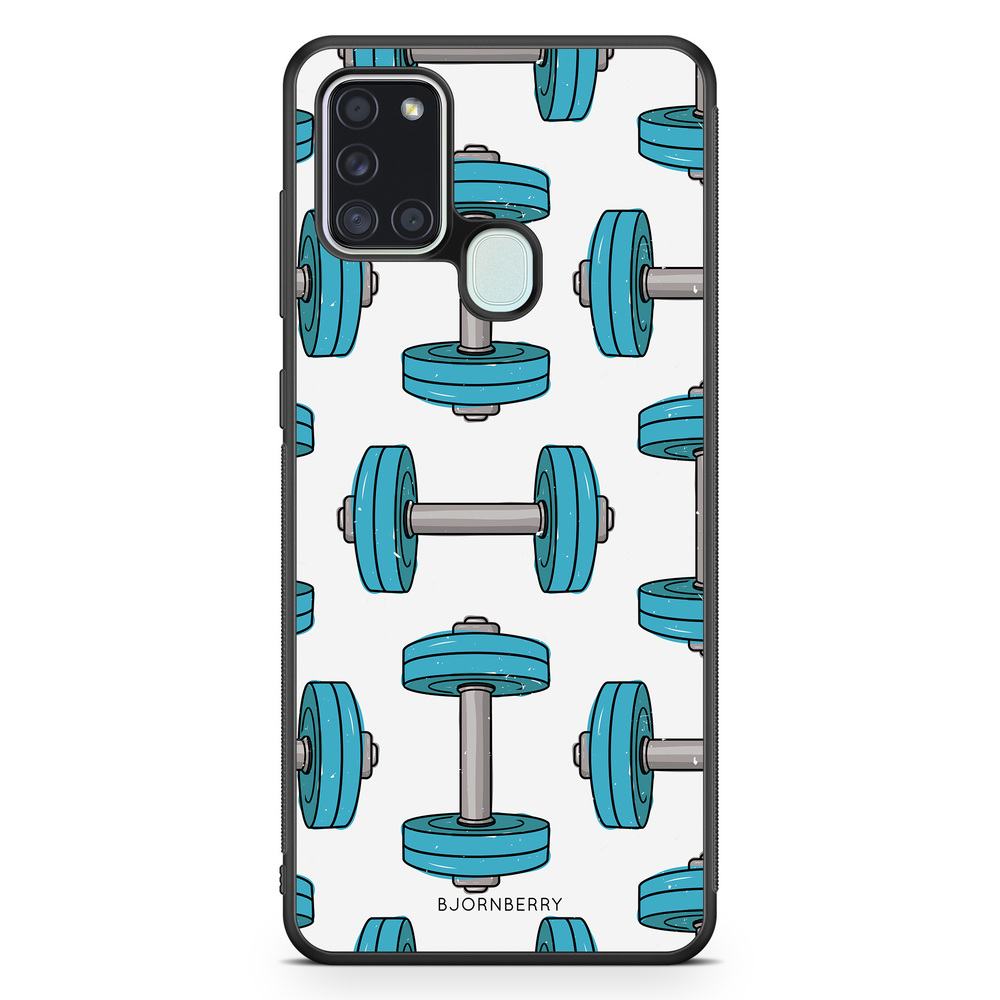 Samsung Galaxy A21s Case - Dumbbells