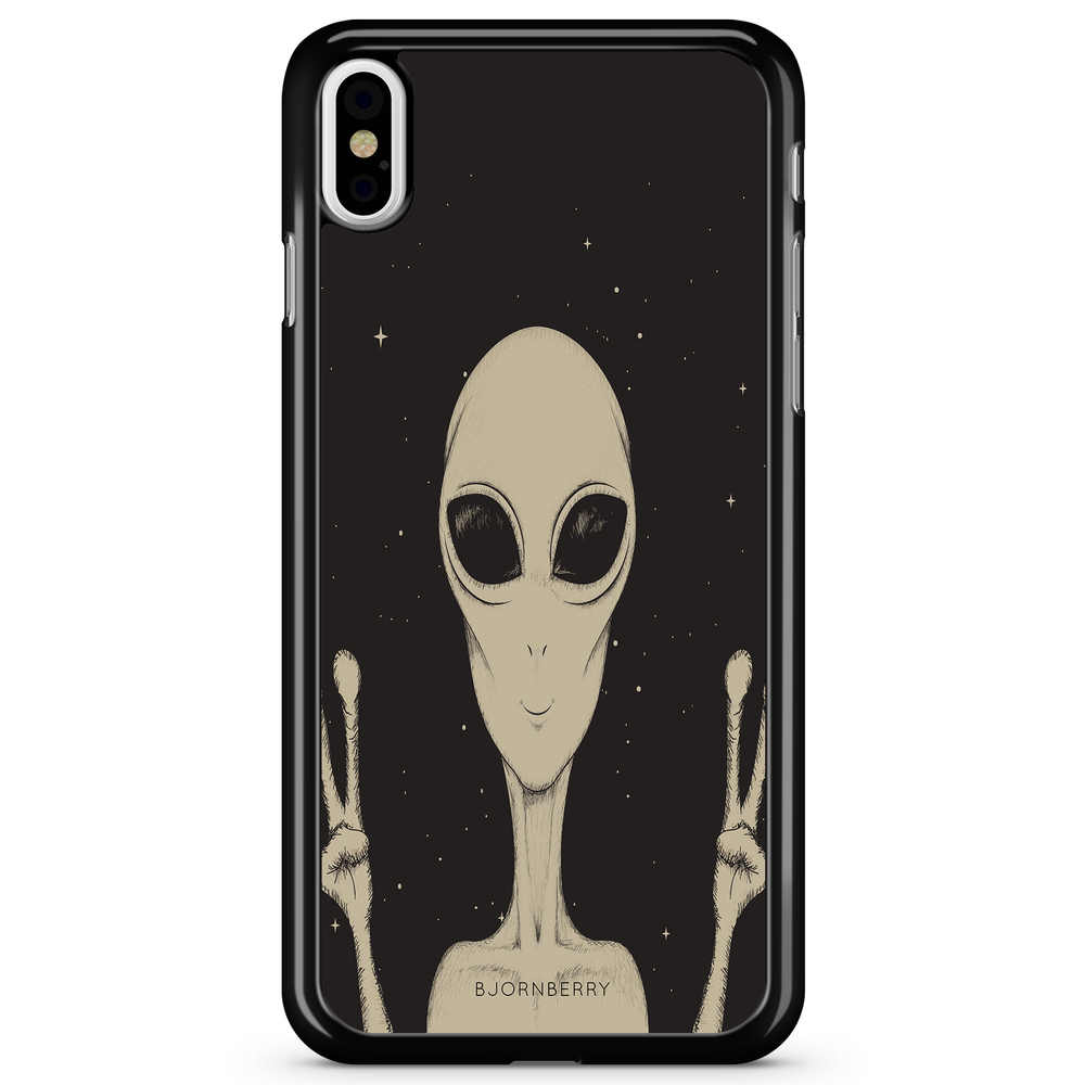 iPhone X / XS Case - Peace Alien