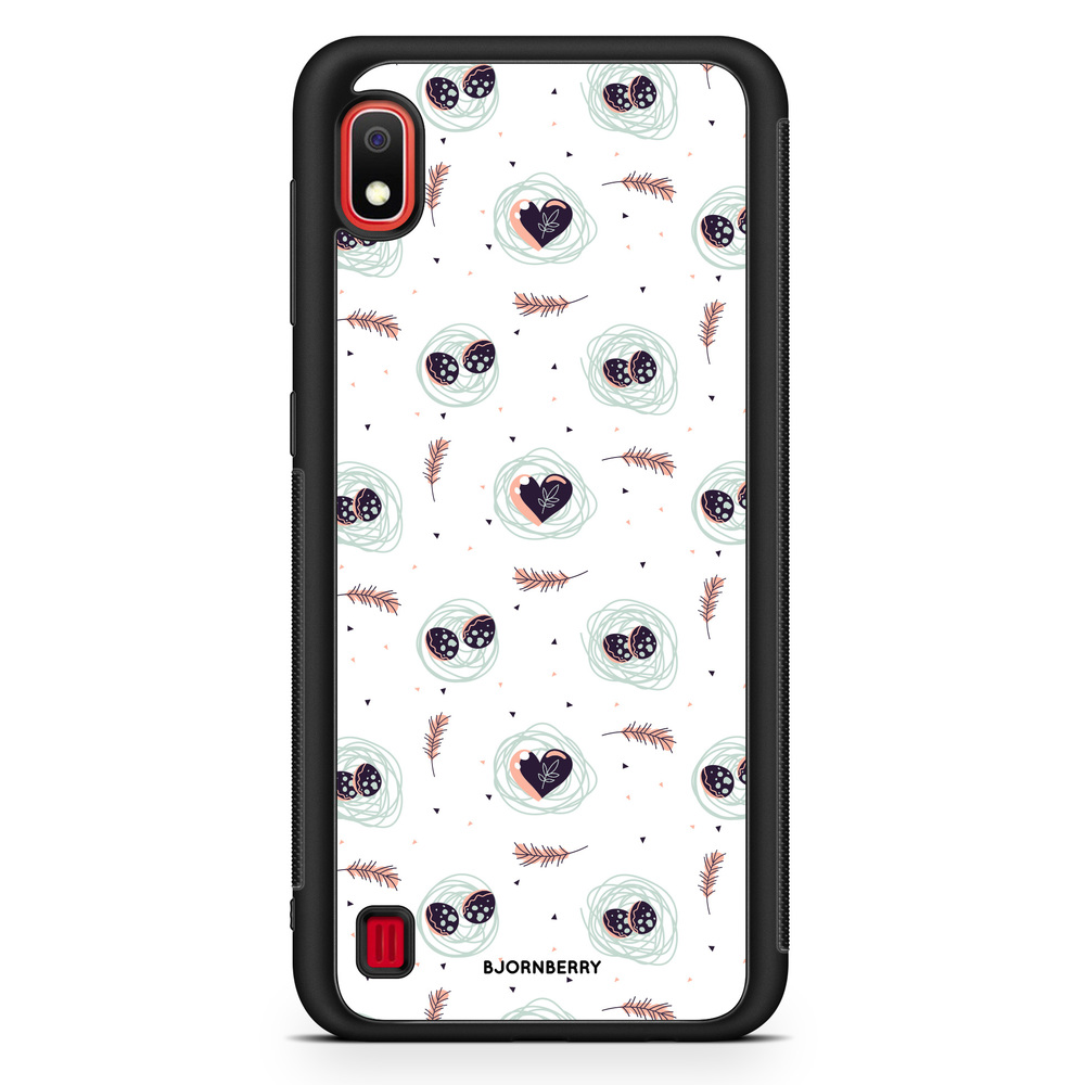 Samsung Galaxy A10 Case - Eggs and Hearts
