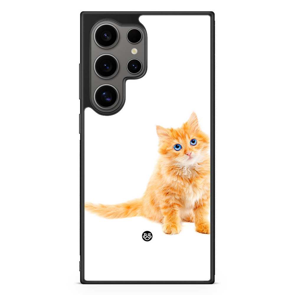 Samsung Galaxy S24 Ultra Case - Small brown cat