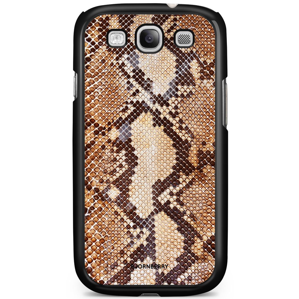 Samsung Galaxy S3 Mini Case - Snakeskin Brown