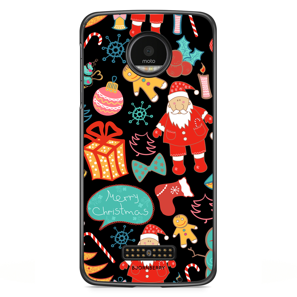 Motorola Moto Z Case - Christmas Pattern