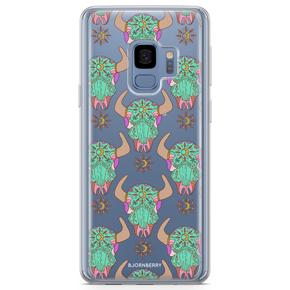 Samsung Galaxy S9 Fashion Case - Beautiful Skulls