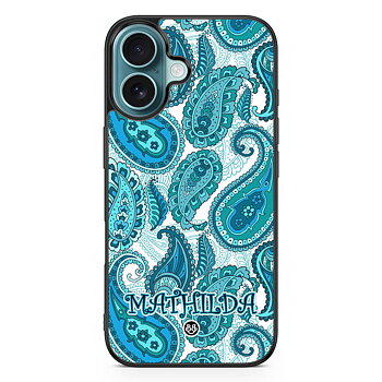 iPhone 16 Custom Skal - Paisley Namn