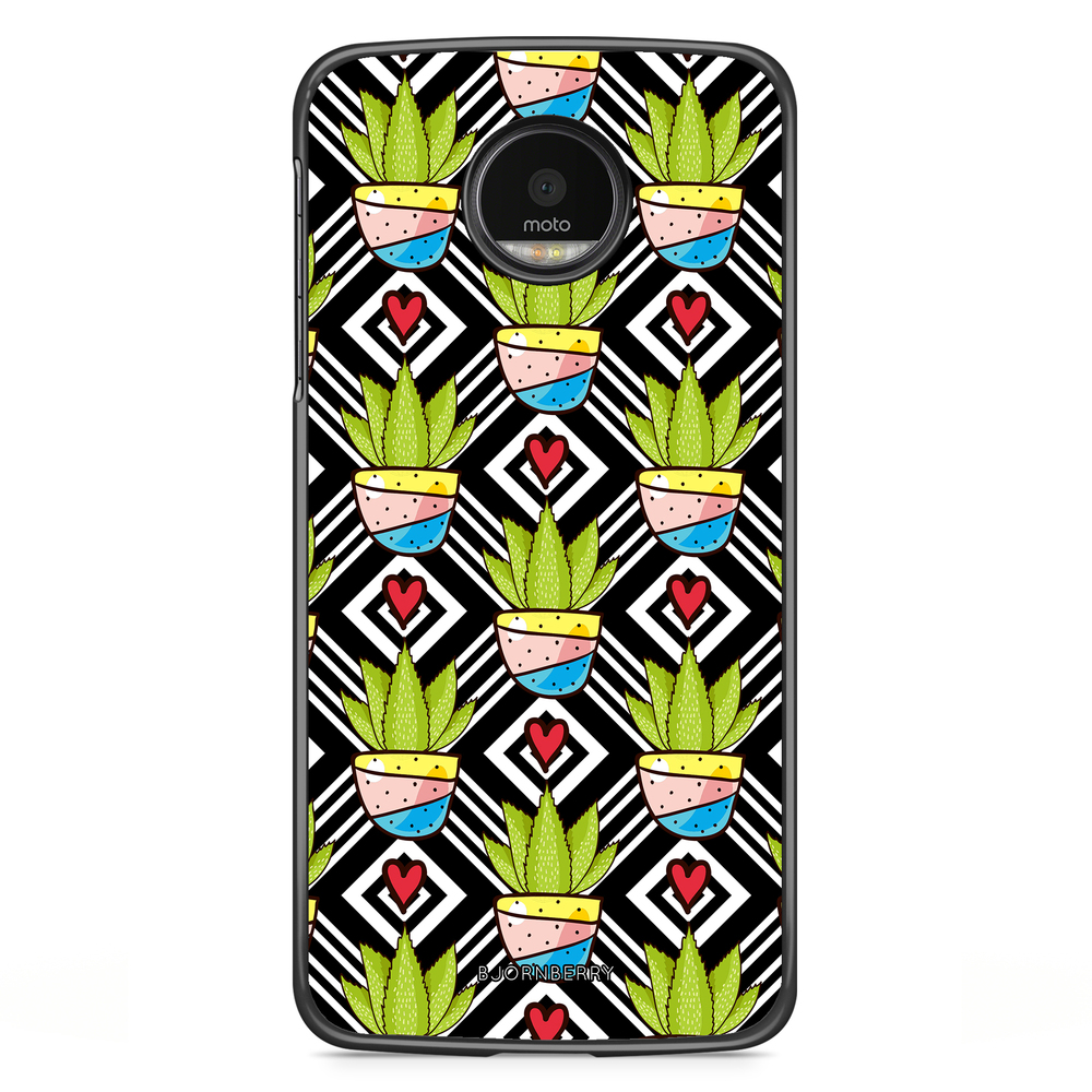 Motorola Moto G5S Plus Case - Cactus Pattern