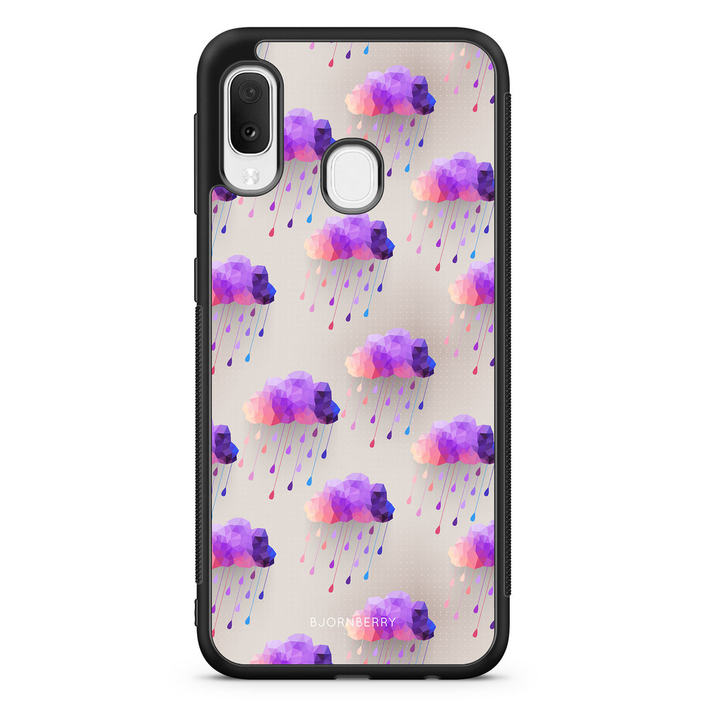 Samsung Galaxy A20e Case - Retro Cloud
