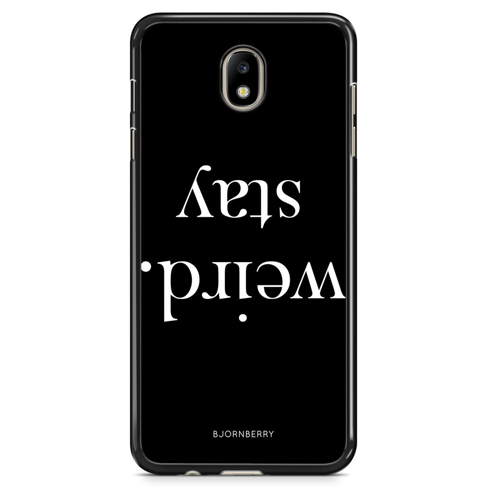 Samsung Galaxy J7 (2017) Case - STAY WEIRD White