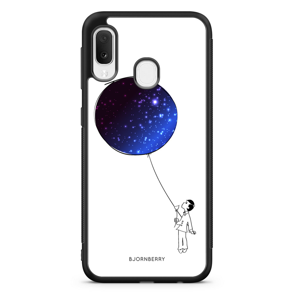Samsung Galaxy A20e Case - Space Balloon