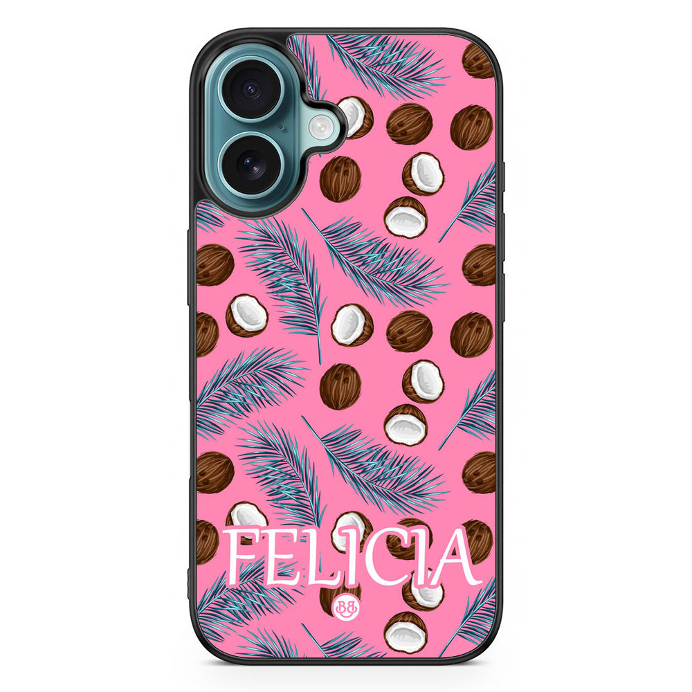 iPhone 16 Custom Case - Tropical Name