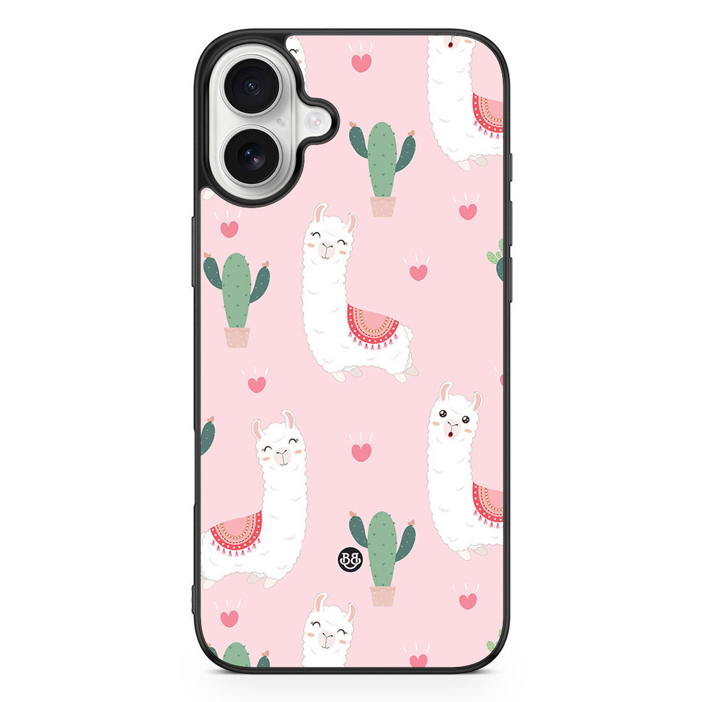 iPhone 16 Plus Case - Llama Pattern