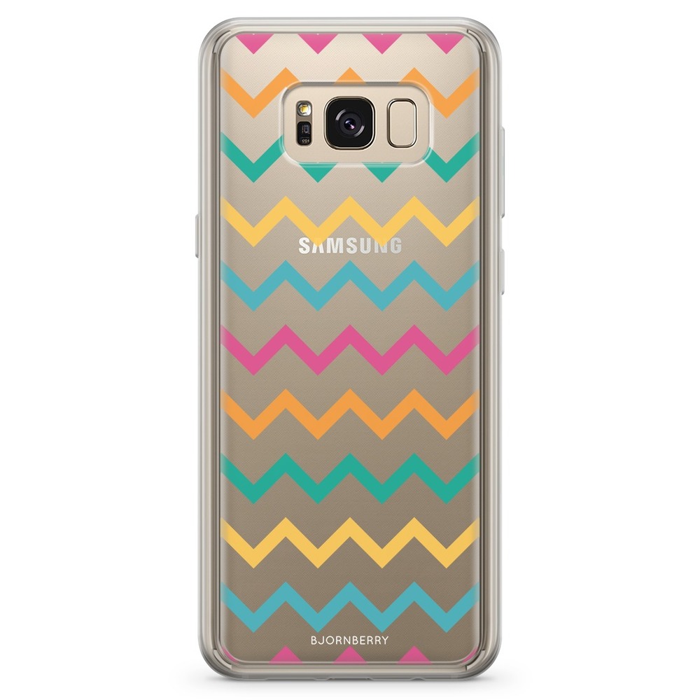 Samsung Galaxy S8 Fashion Case - Chevron Pattern