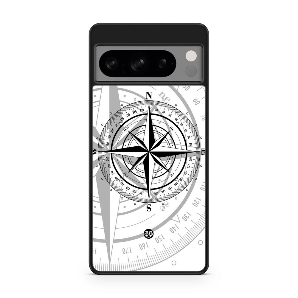 Google Pixel 8 Pro Case - Compass White