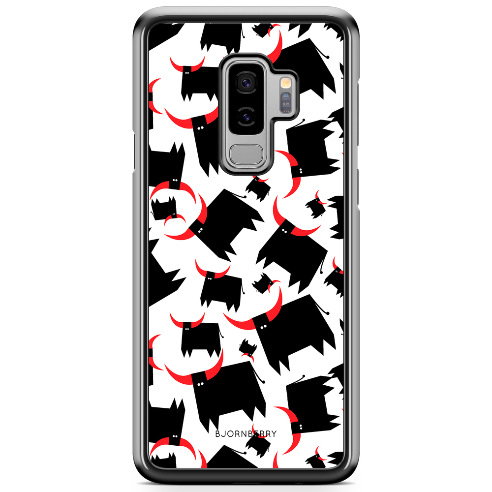 Samsung Galaxy S9 Plus Case - Bull Red Horns