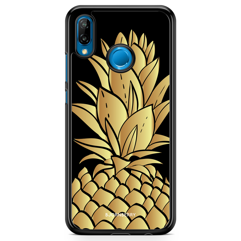 Huawei P20 Lite Case - Gold Pineapple
