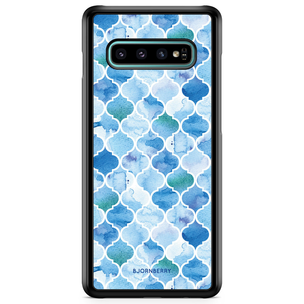 Samsung Galaxy S10 Plus Case - Watercolour Moroccan