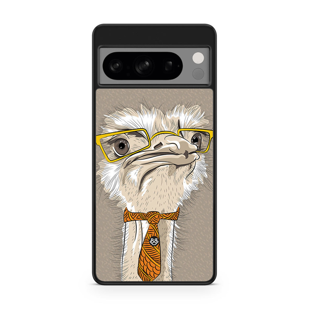 Google Pixel 8 Pro Case - Hipster Ostrich