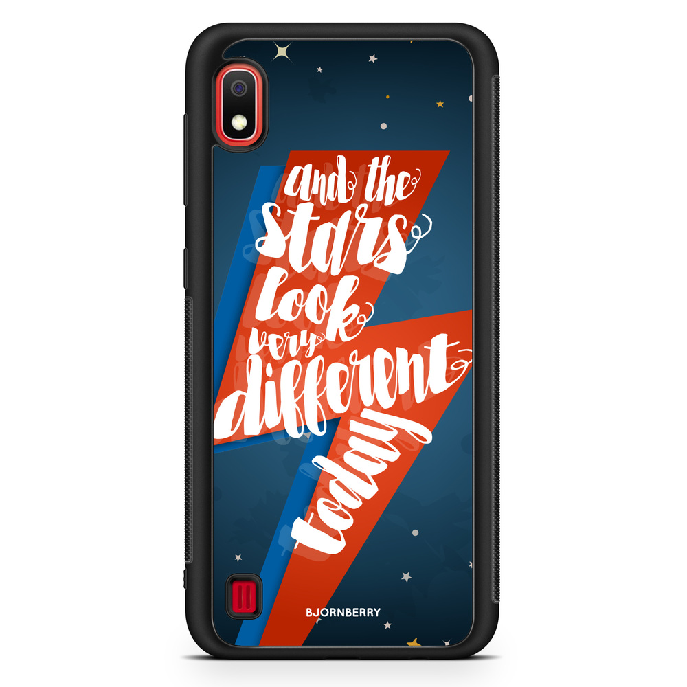 Samsung Galaxy A10 Case - Bowie text