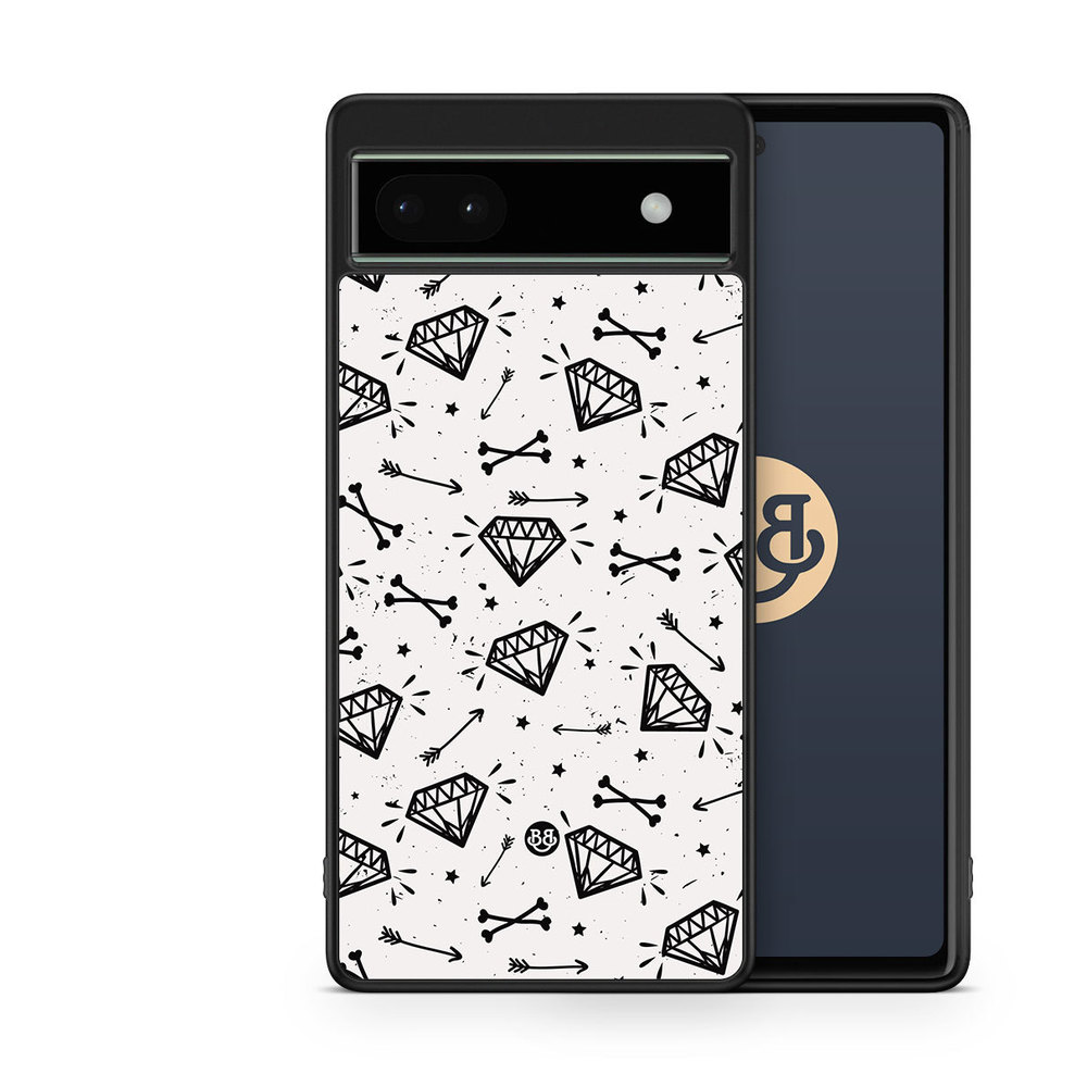 Google Pixel 6a Case - Diamond Pattern